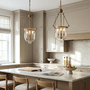 Loft Bar Candle Glass Pendant Lights
