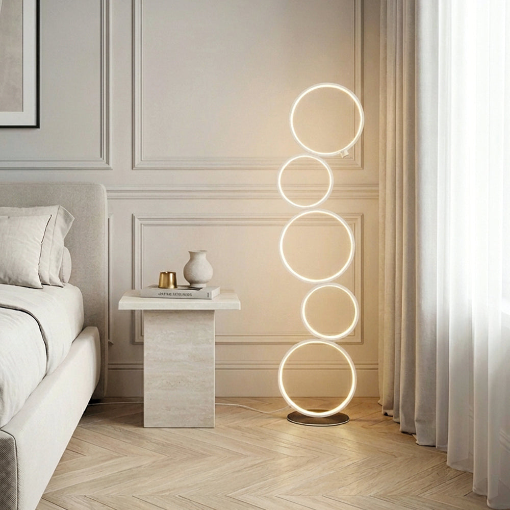 Nordic Ring Design Led Floor Lamp