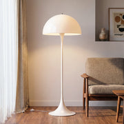 Panthella Acrylic White Mushroom Floor Lamp