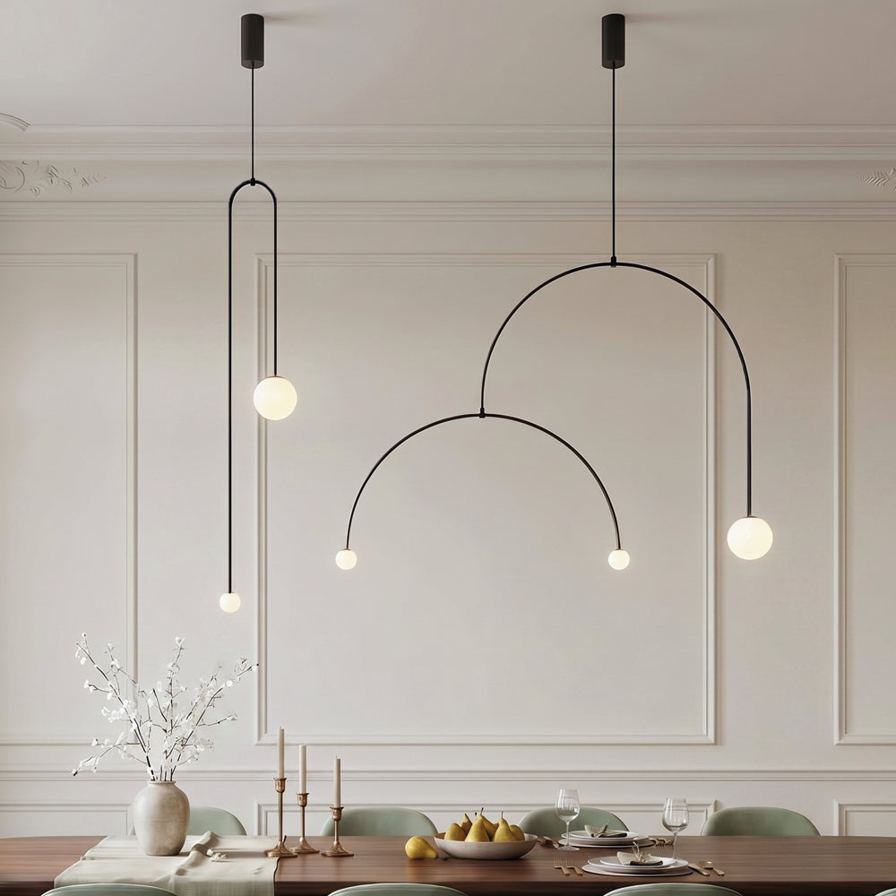 Nordic Geometric U-shaped Line