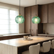 Contemporary Glass Patterned Pendant Lights