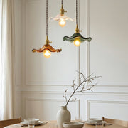 Colorful Glass Copper Edison Pendant Lamp