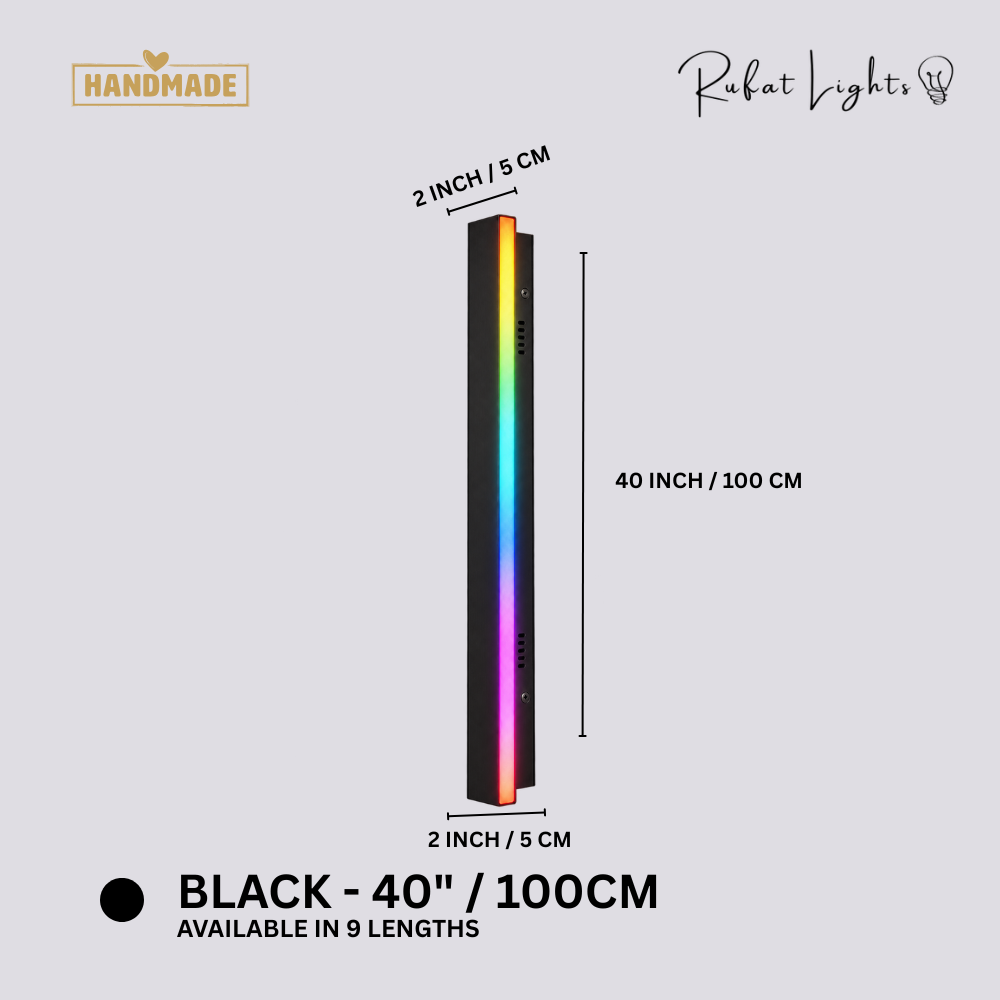 Aluminum Wall LED Light Waterproof Outdoor/Indoor (RGB)