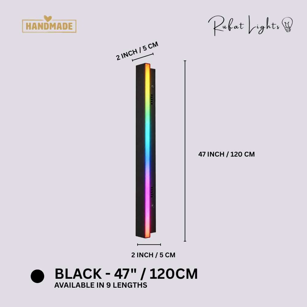Aluminum Wall LED Light Waterproof Outdoor/Indoor (RGB)