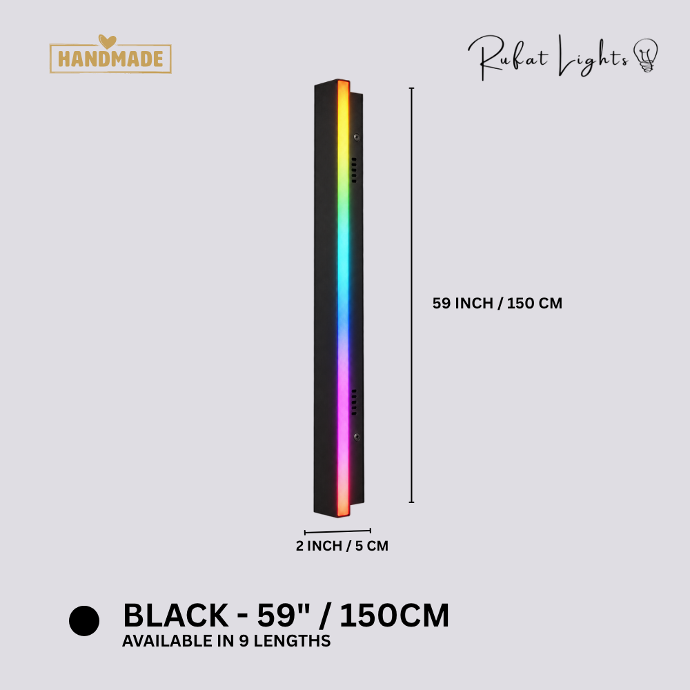 Aluminum Wall LED Light Waterproof Outdoor/Indoor (RGB)