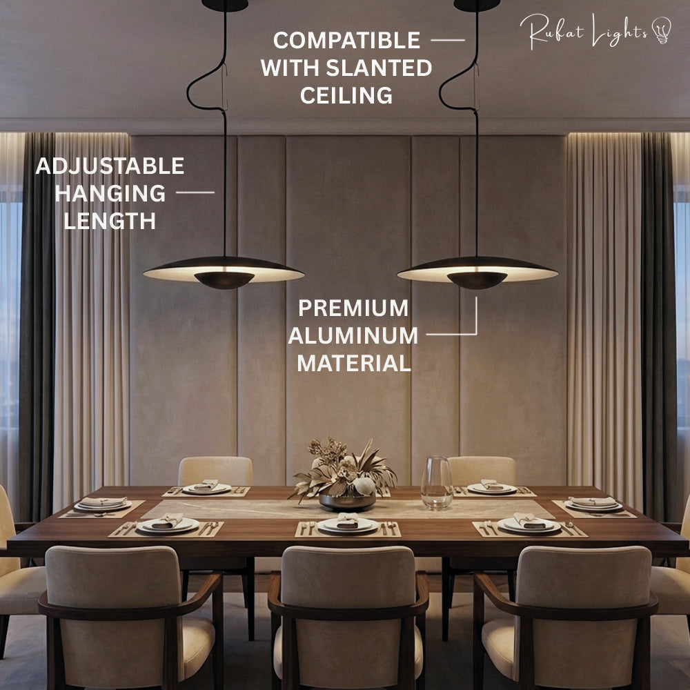 Nordic Wood Grain Pendant Light