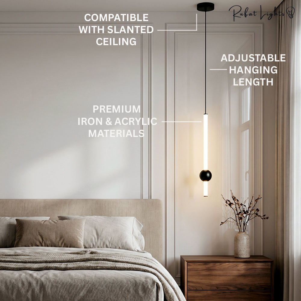Modern Round Ball LED Pendant Light