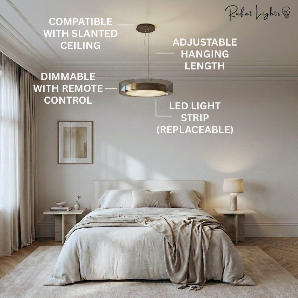 Nordic Luxury Metal Copper Pendant Lights