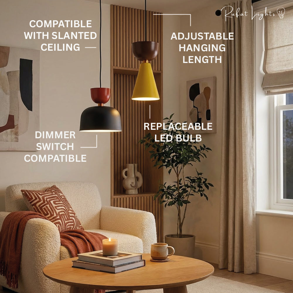 Colorful Macaron Hanging Light Pendant Lamp Chandelier