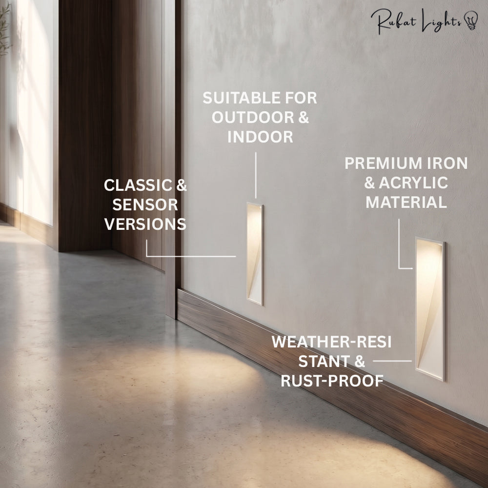 Recessed Stair Lighting Step