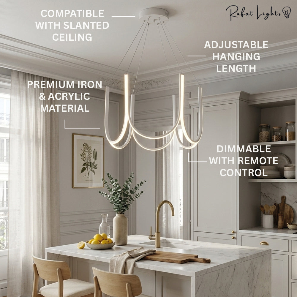 Minimalist Luxury U Shape Chandeliers
