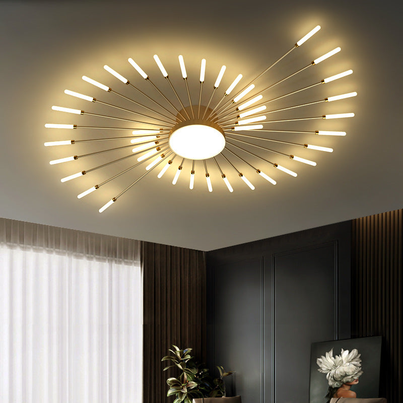 Modern Full Star Shine Rays Chandelier Lamps