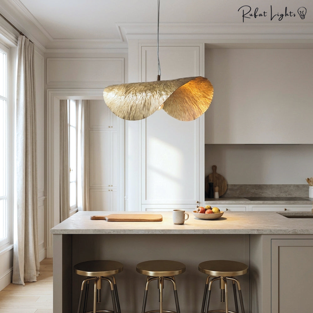 Copper Lotus Grace Nordic Pendant Lamp