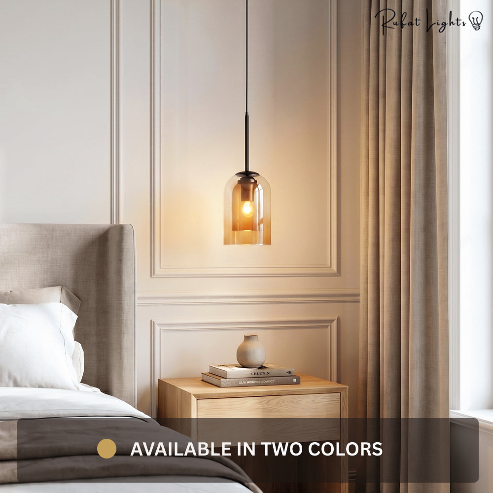 Nordic Double Glass Pendant Light