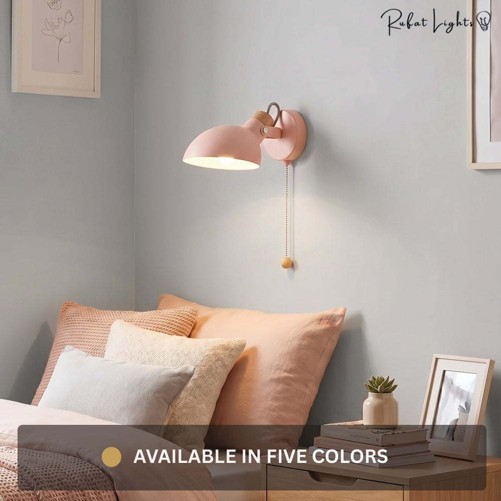 Switch Cord Wall-Mounted Reading Lamp