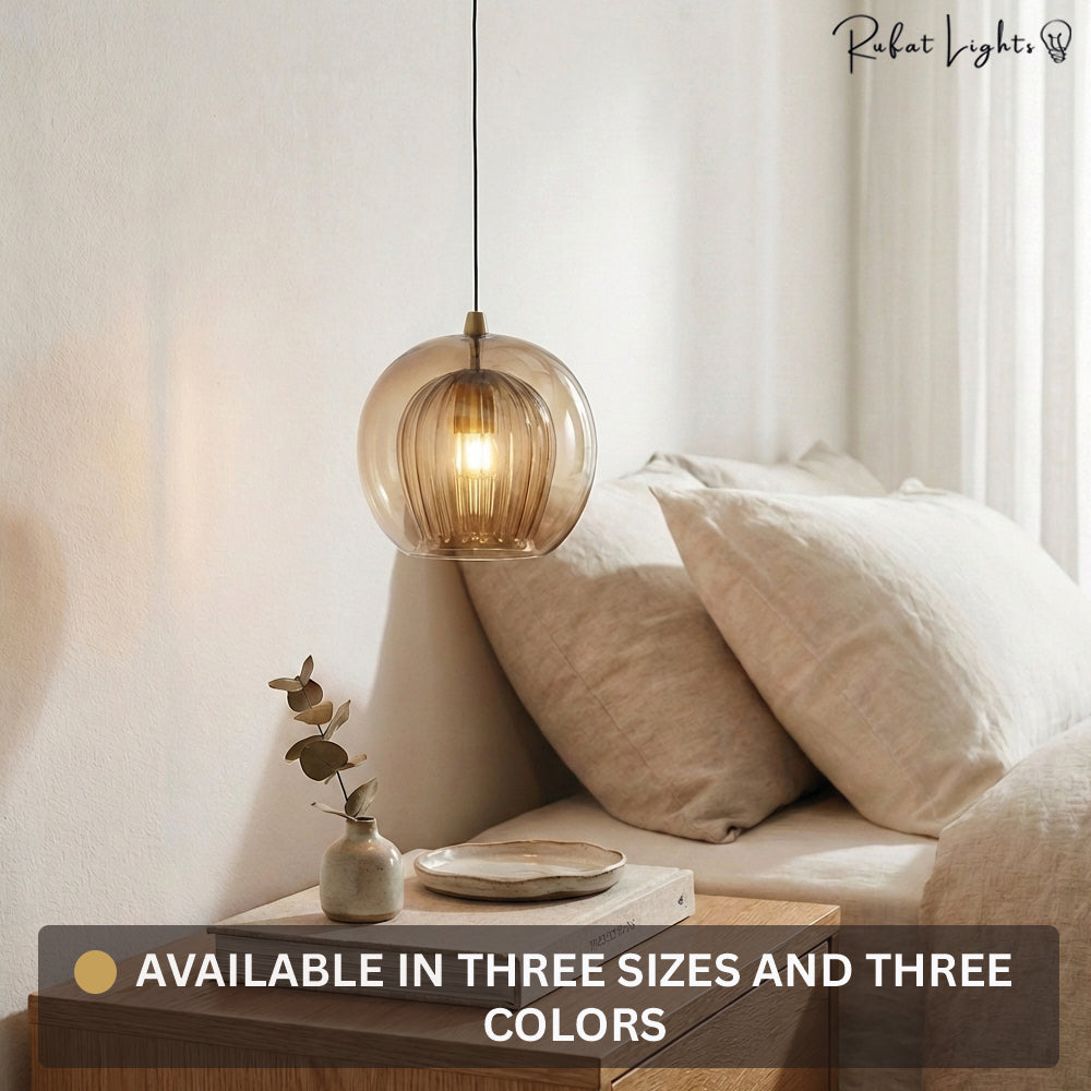 Glass Hanging Pendant Light