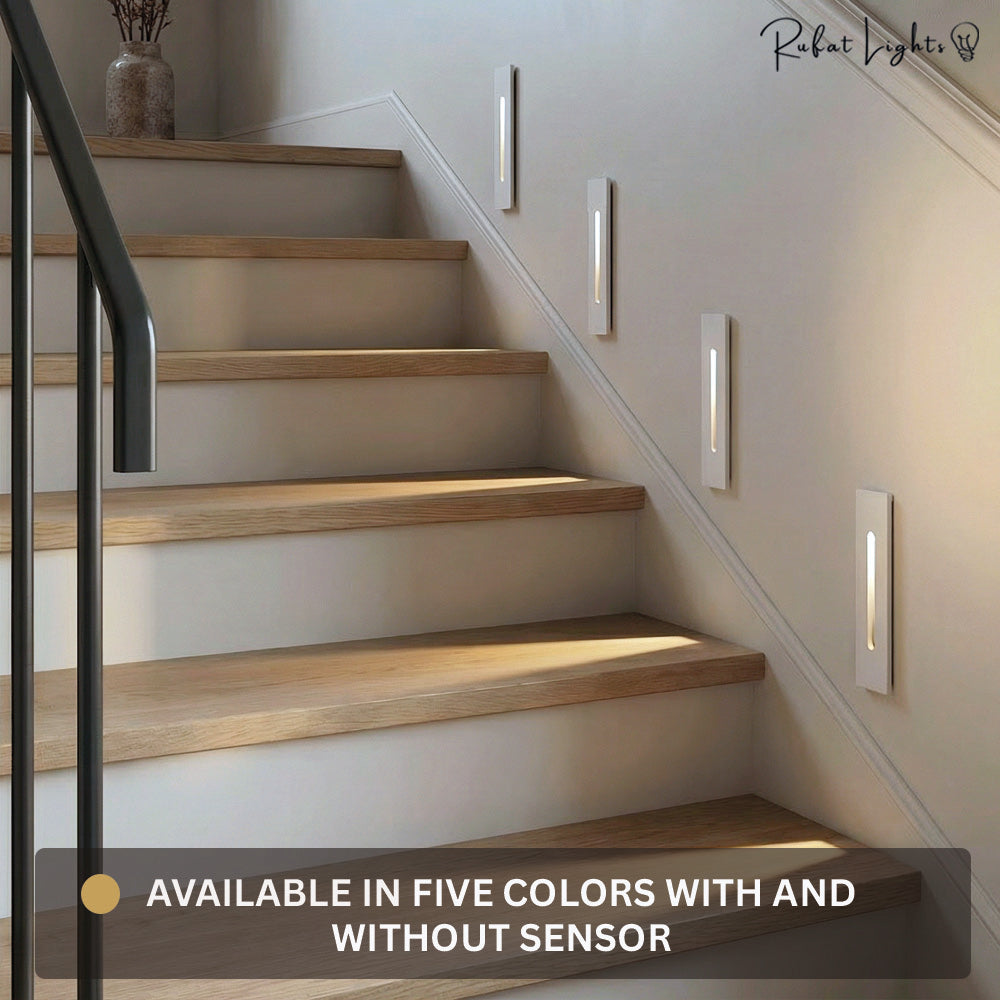 Recessed LED Corner Wall Light