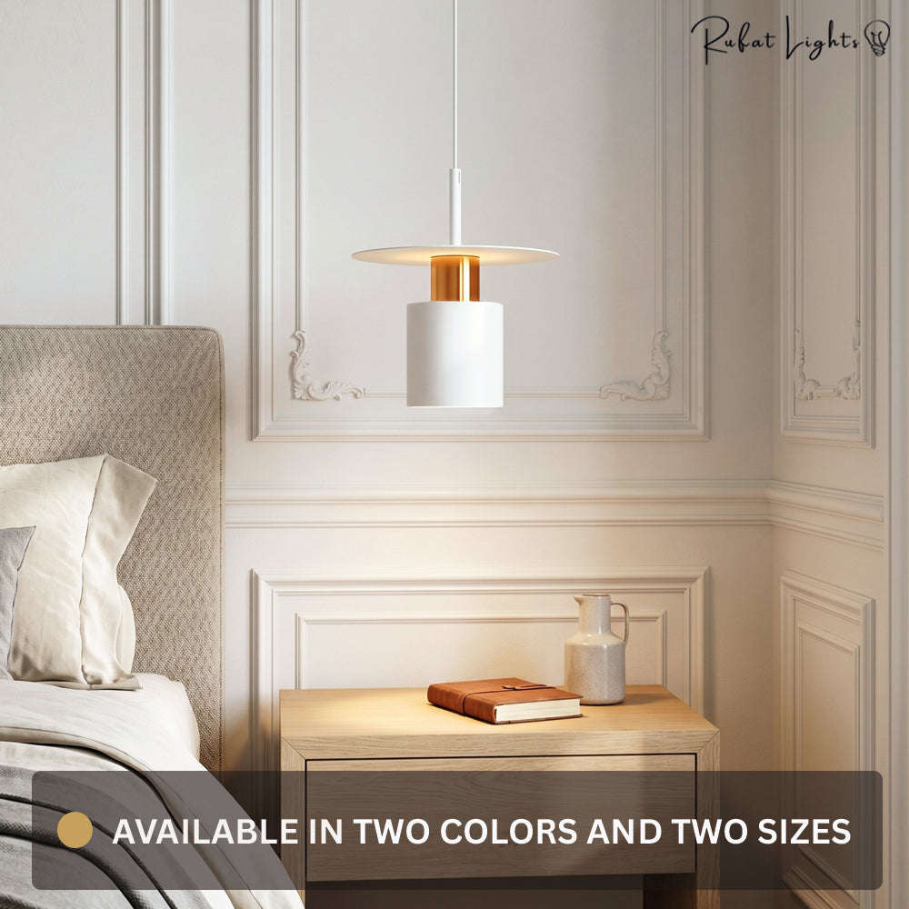 Minimalist Denmark Disk Round Pendant Light