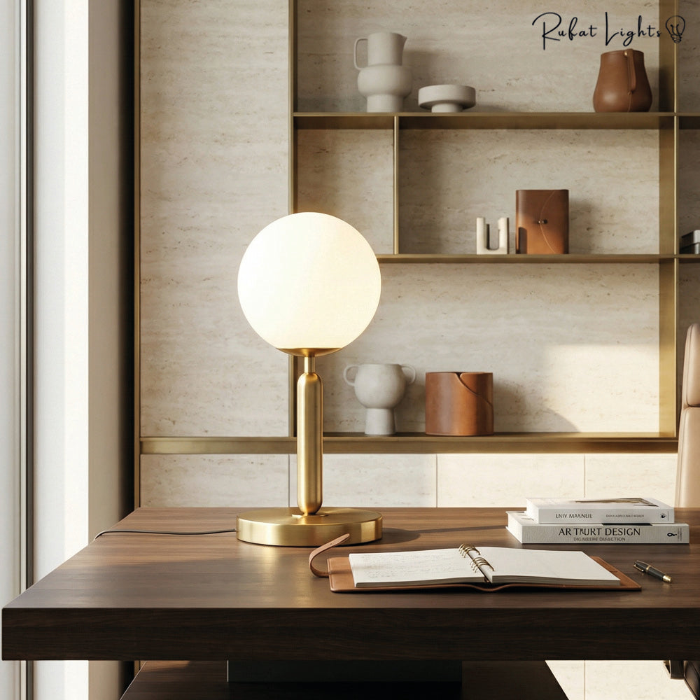 Nordic Brushed Table Lamp