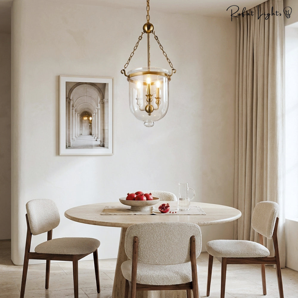 Loft Bar Candle Glass Pendant Lights