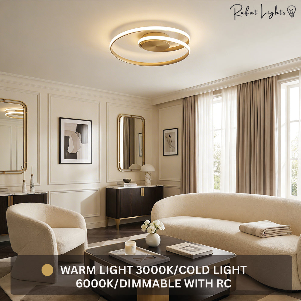 Nordic Lotus LED Ceiling Chandelier Lamp