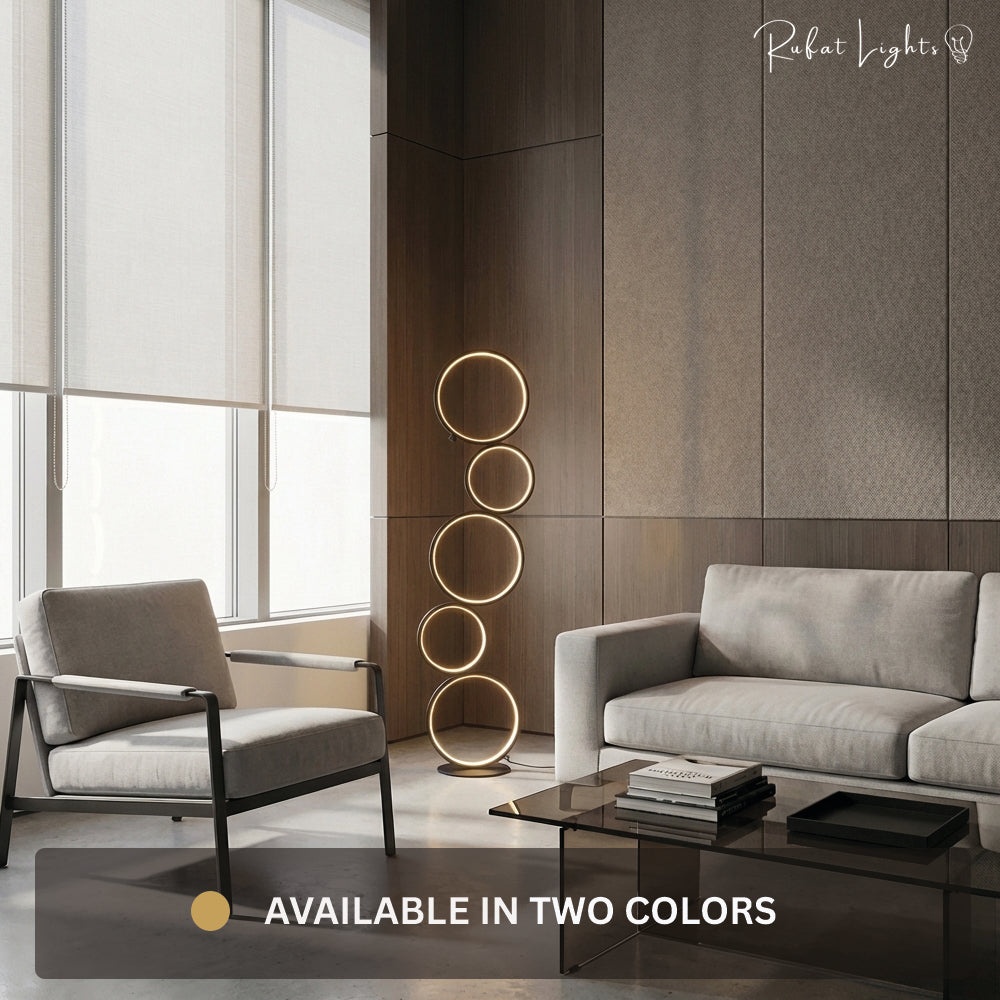 Nordic Ring Design Led Floor Lamp