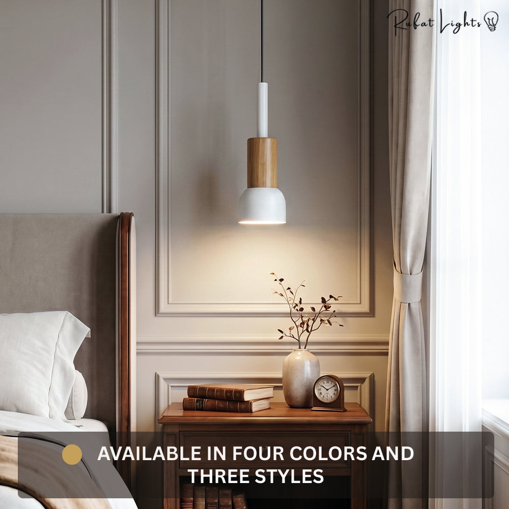 Timber Macaron Hanging Pendant Lights
