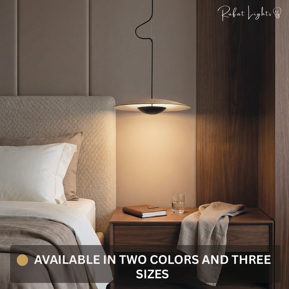 Nordic Wood Grain Pendant Light