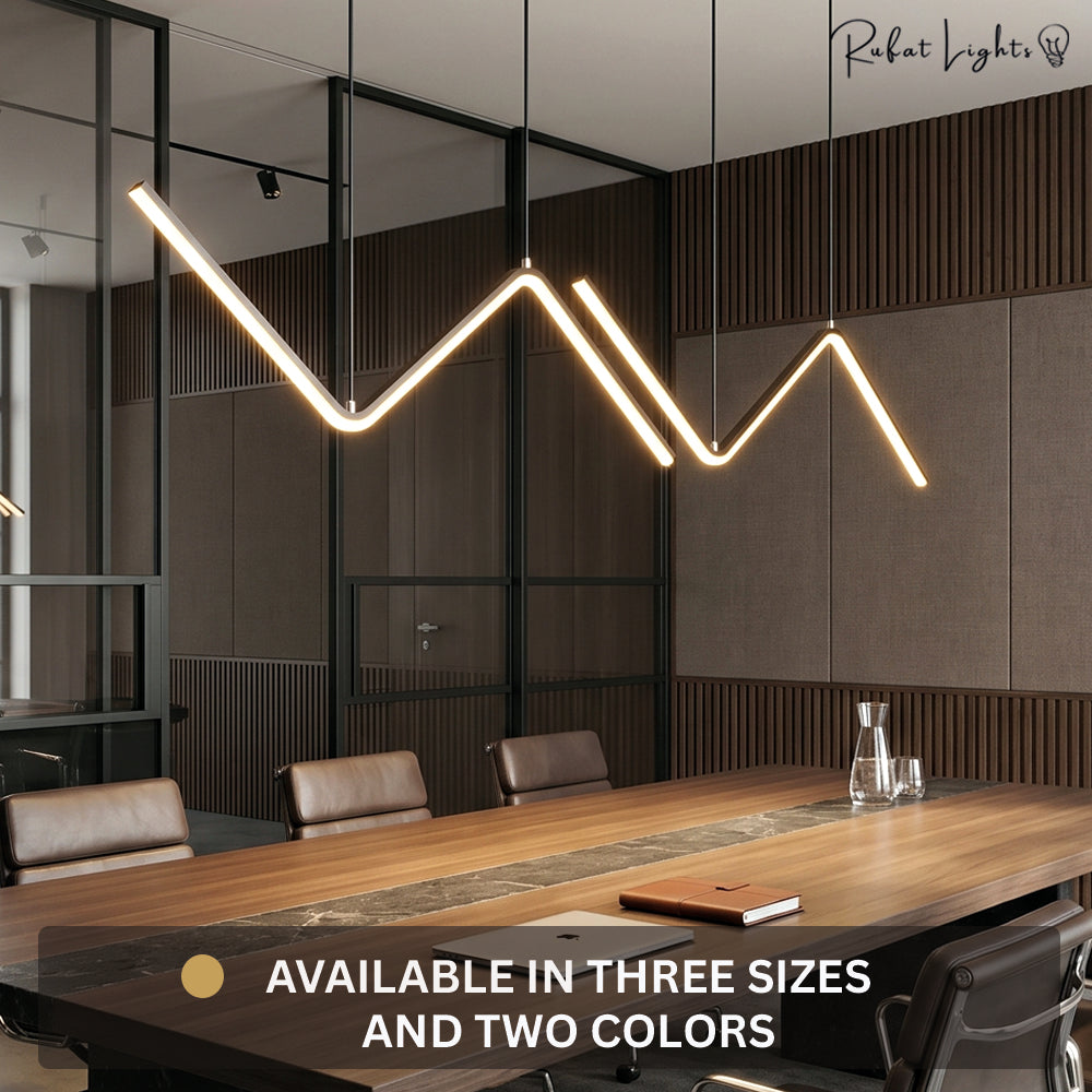 Classic Zig Zag Kitchen Island Branch Chandelier