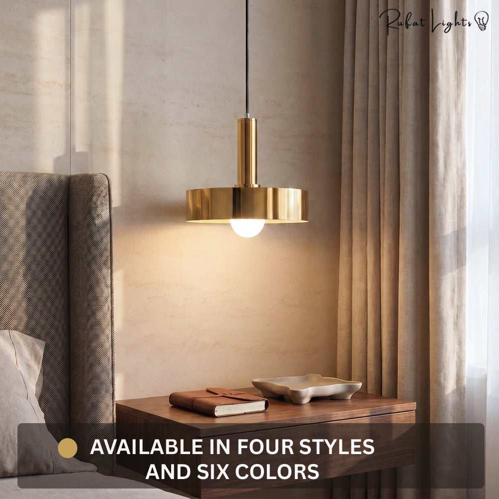 Iron Macaron Colored Pendant Lights