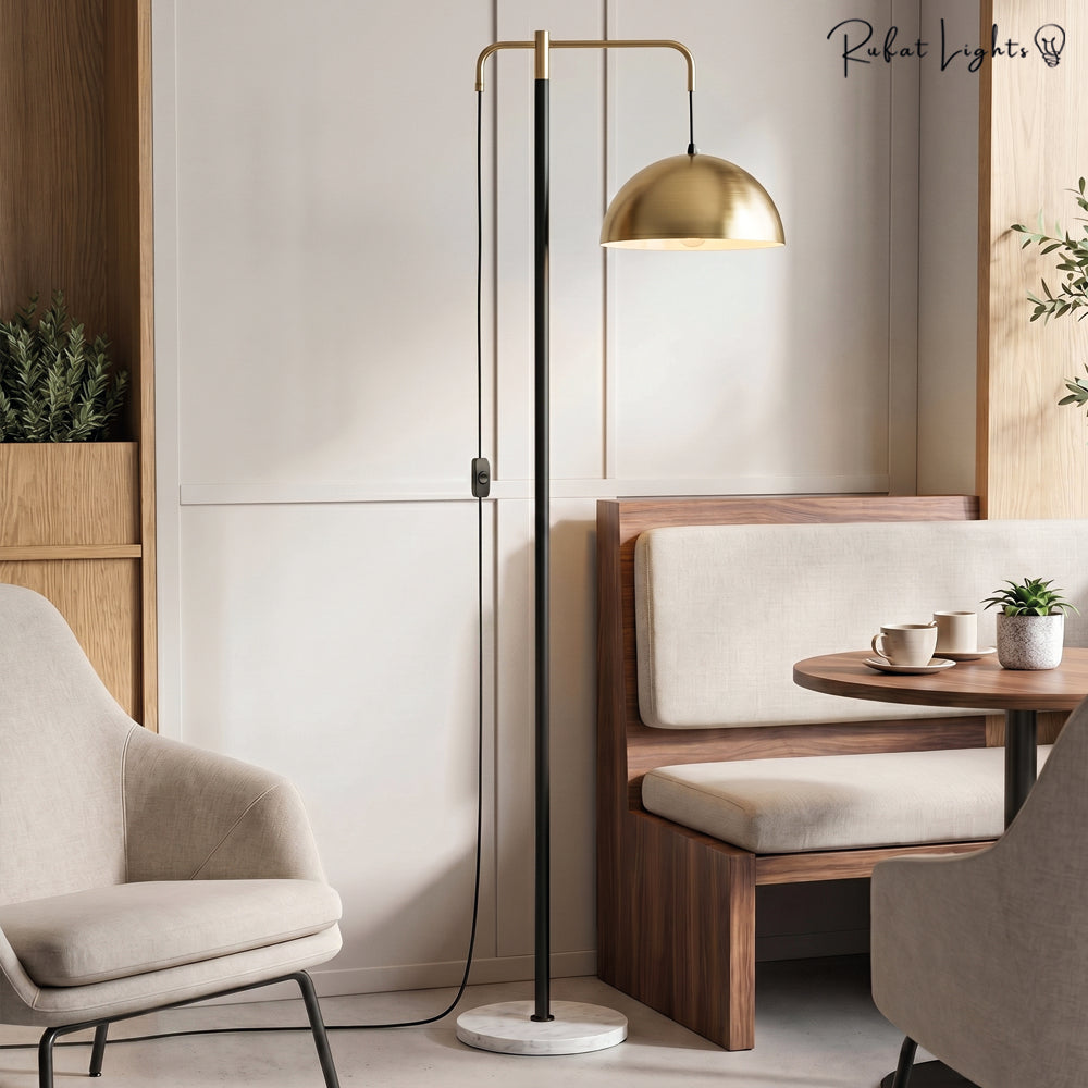 Creative Marble Iron Floor Lamp