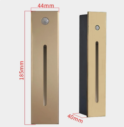 Recessed LED Corner Wall Light