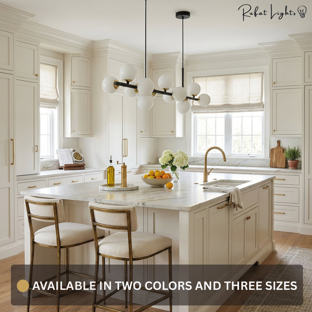 Light Glass Sphere Chandelier 7/9/11 Balls