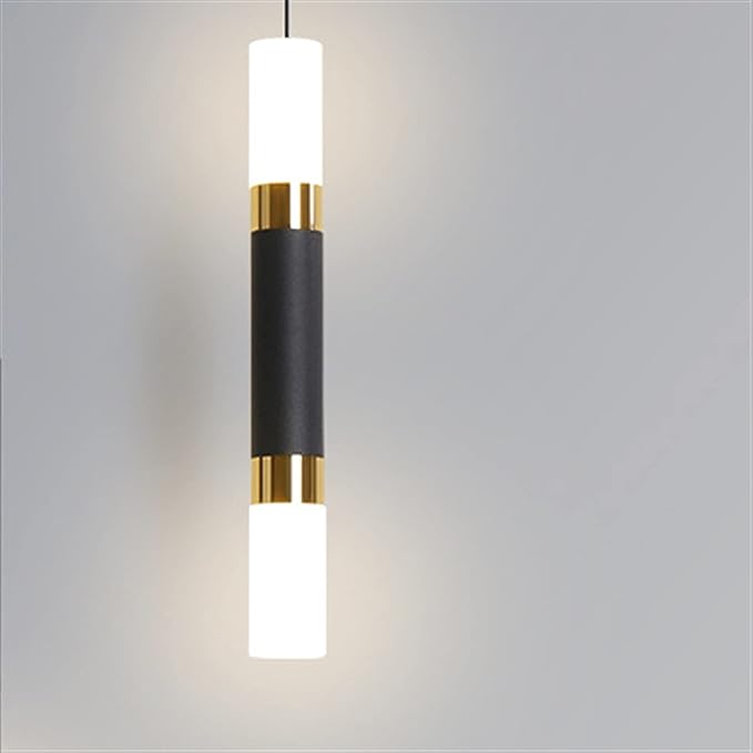 Modern Aluminum Long Tube Pendant Lights