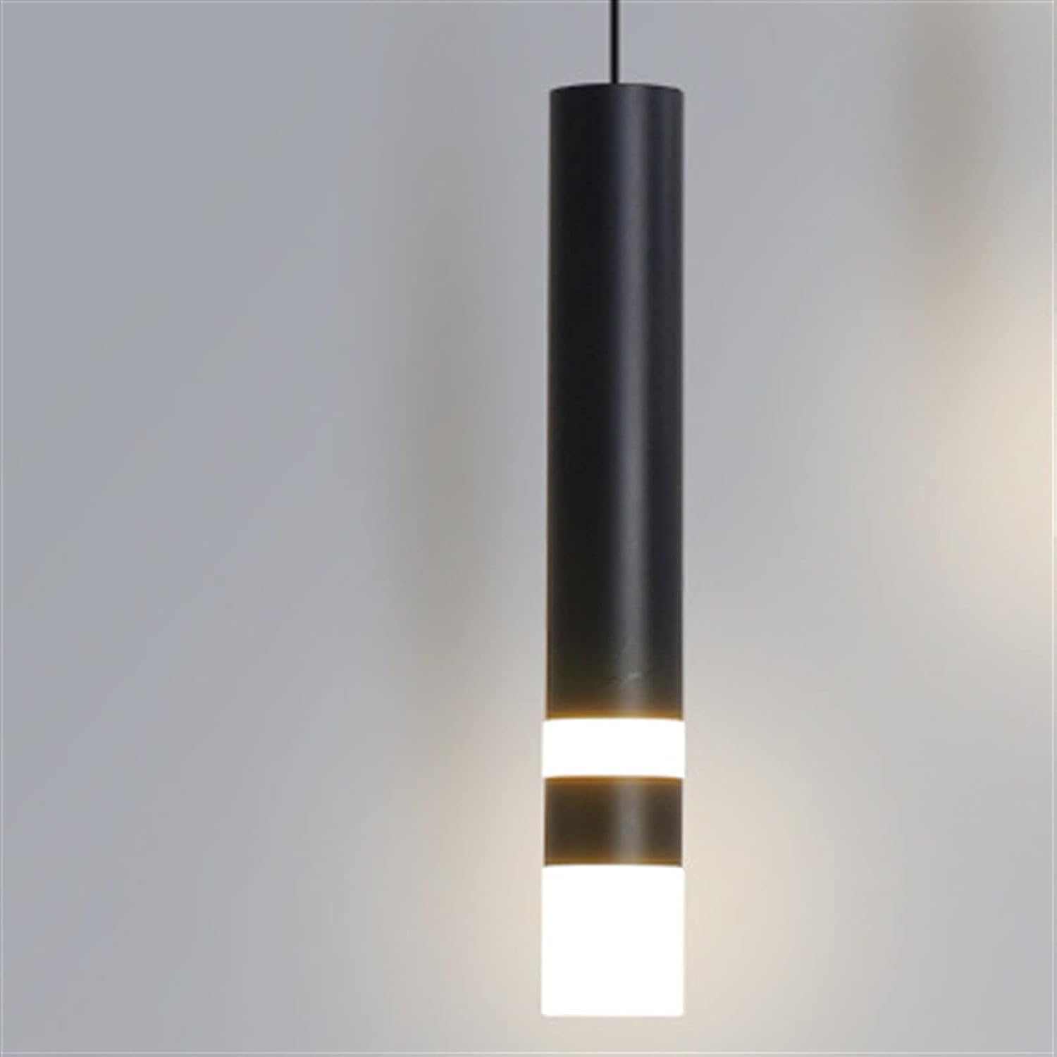 Modern Aluminum Long Tube Pendant Lights