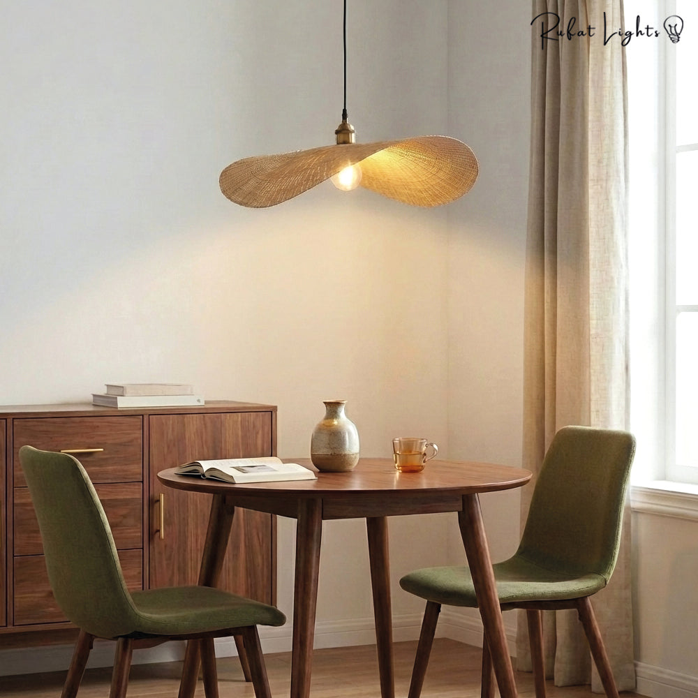 Handmade Bamboo Weaving Pendant Lamp