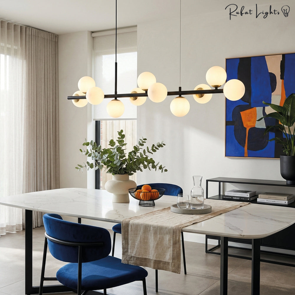 Light Glass Sphere Chandelier 7/9/11 Balls