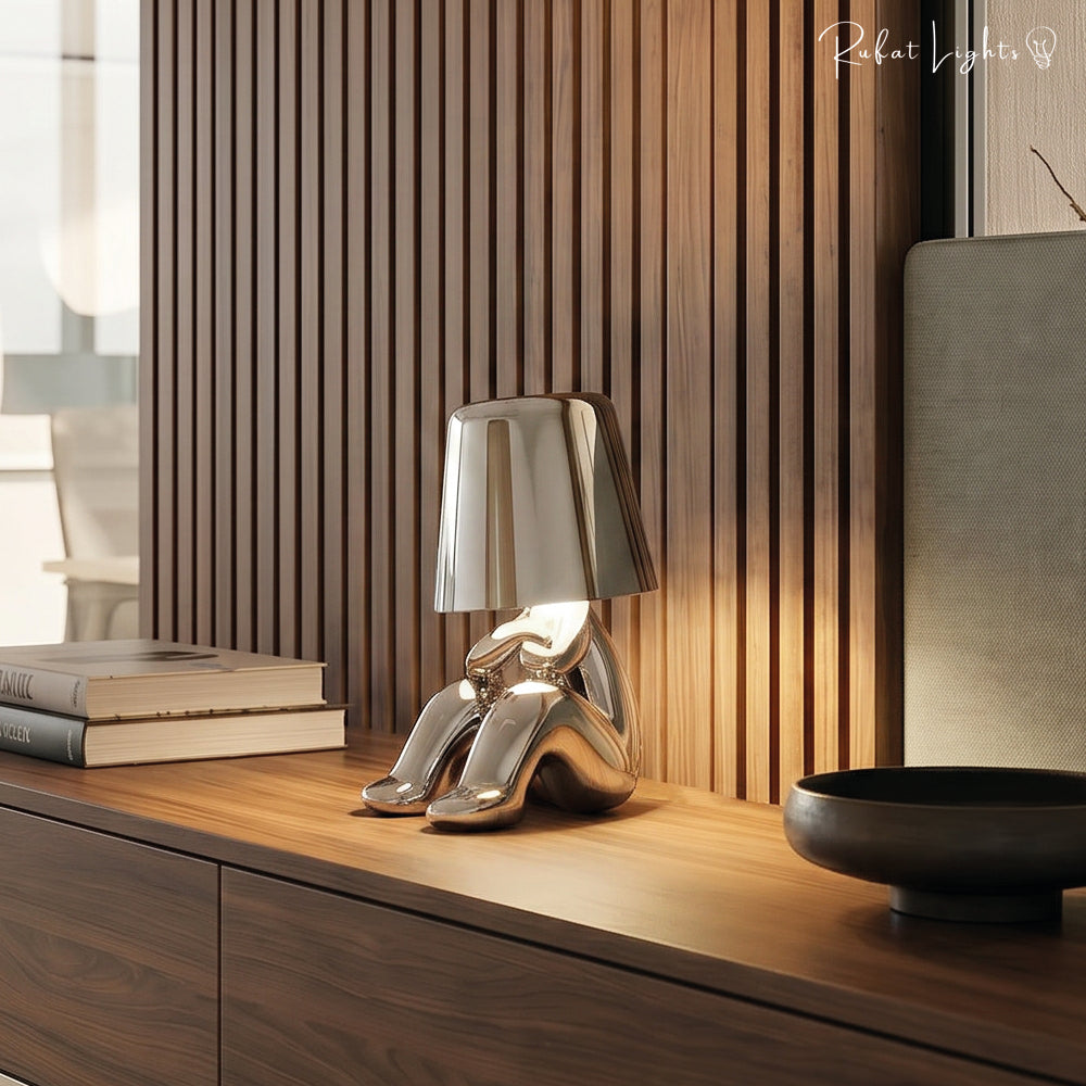 Little Golden Man Table Lamp