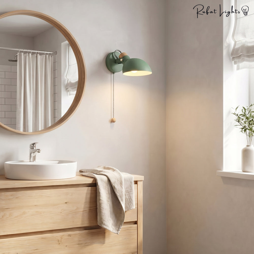 Switch Cord Wall-Mounted Reading Lamp