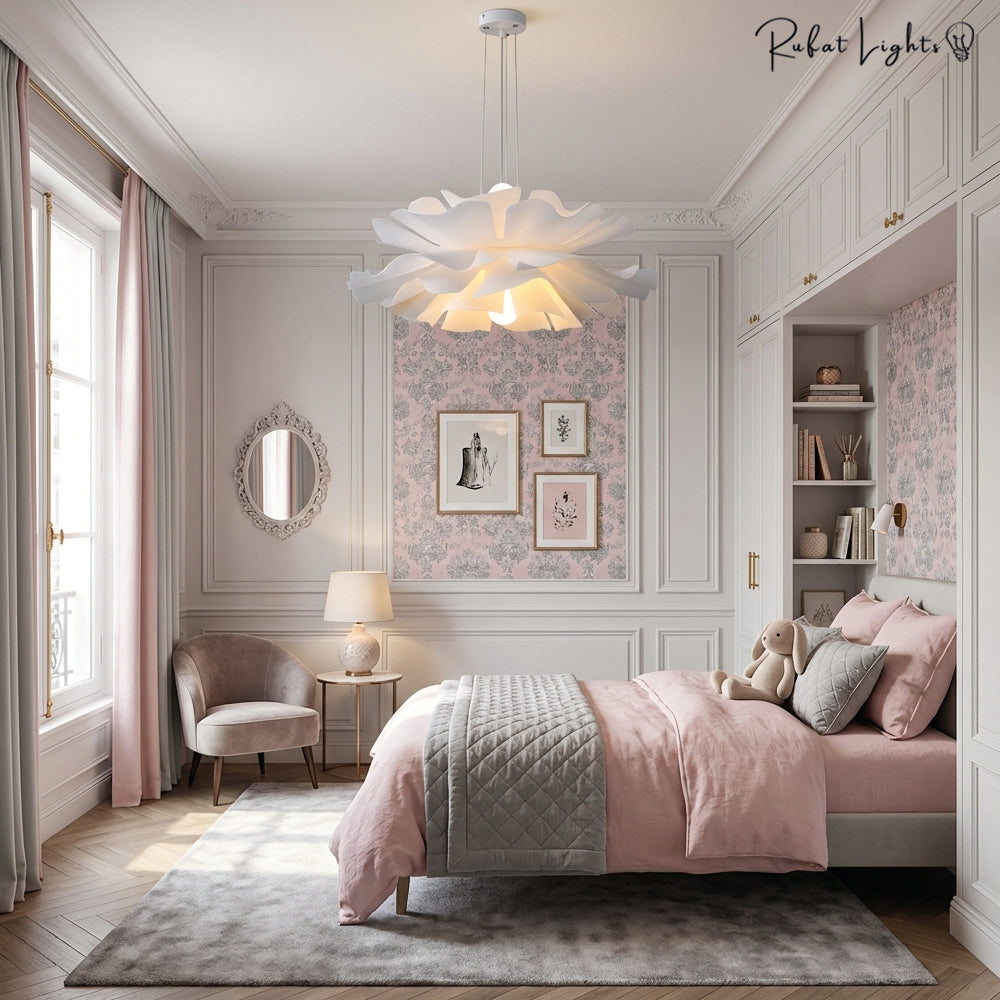 Modern Creative Cloud Flower Chandelier