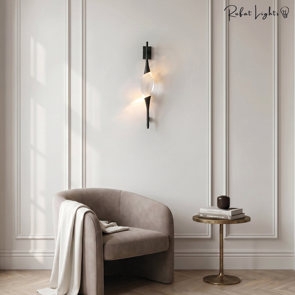 Copper Crystal Pendant Lamp