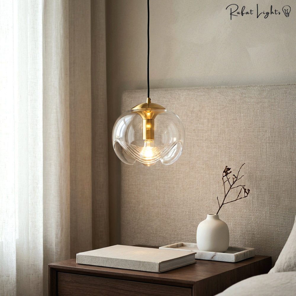 Artistic Brilliance Modern Glass Pendant Light