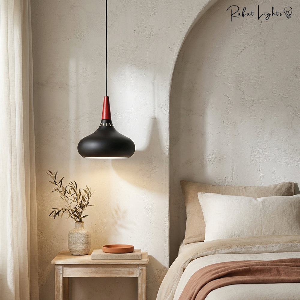 Nordic Wood Metal Pendant Lights - Illuminate Your Living Space