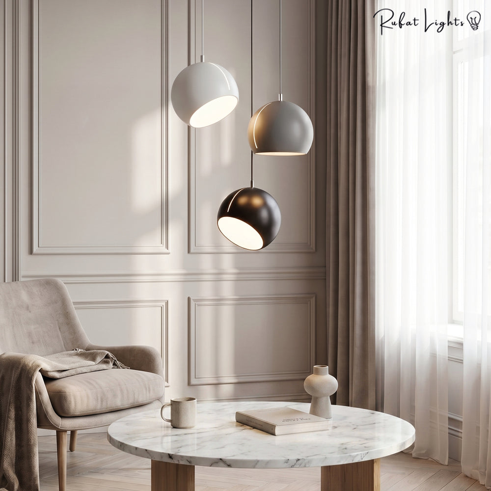 Round Modern Simple Ball Chandelier Pendant Light