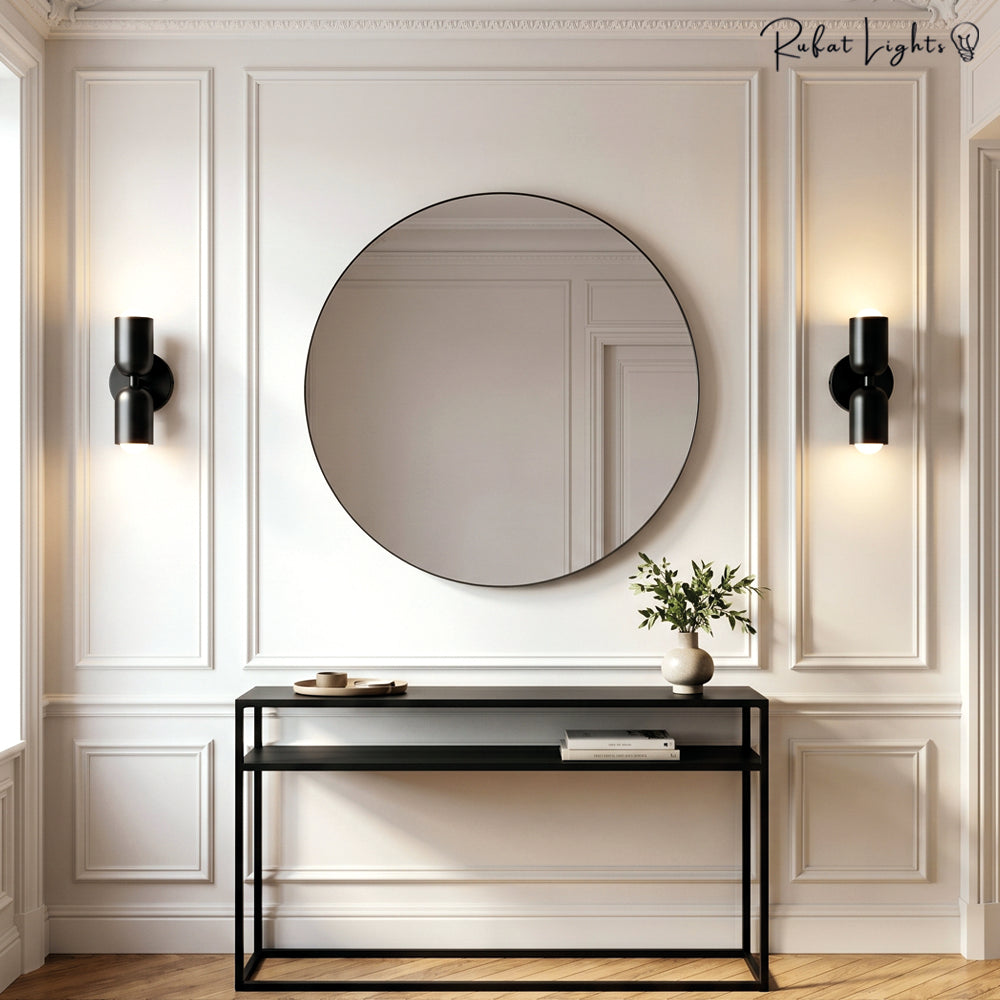 Cream Double Head LED Wall Lamps