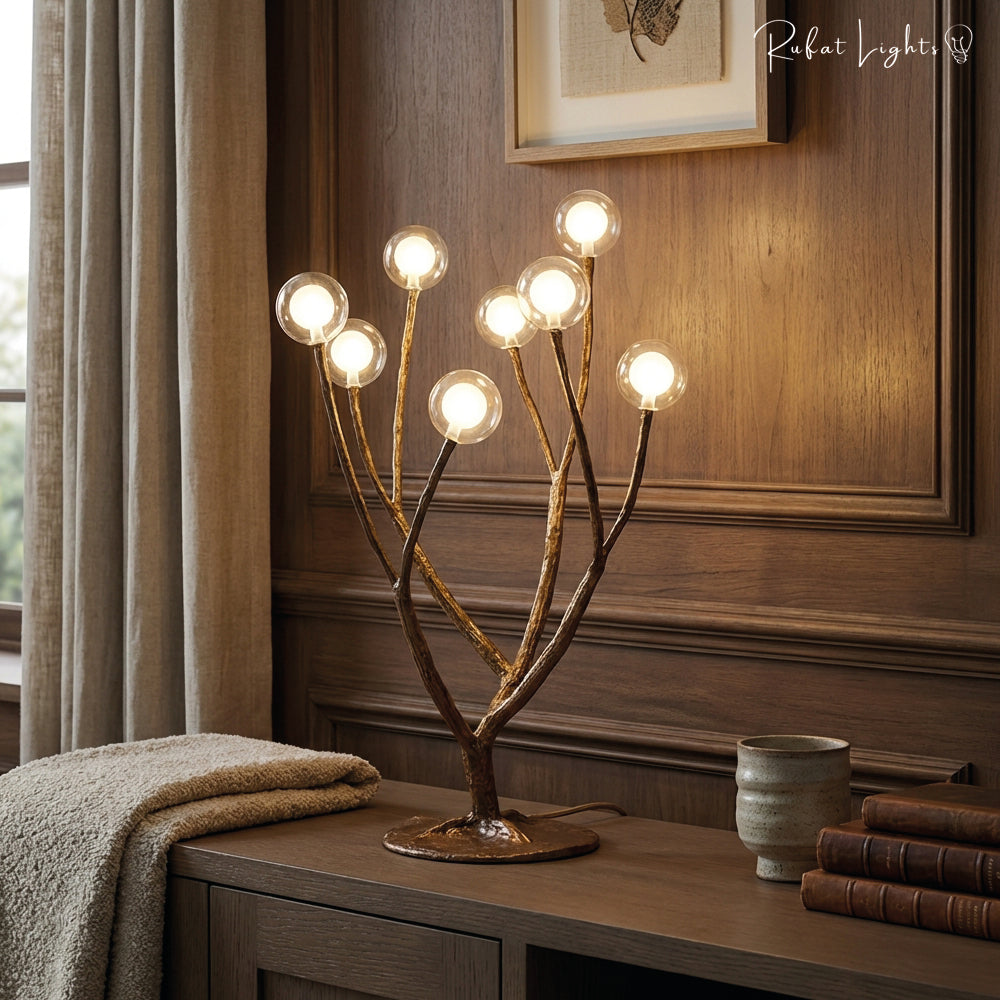 Nordic Rustic Tree Branch Floor Lamp