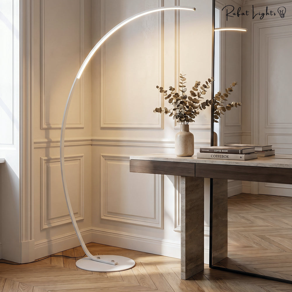 Nordic Arc Shape LED Floor Lamp