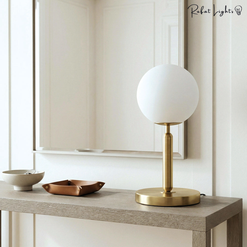 Nordic Brushed Table Lamp