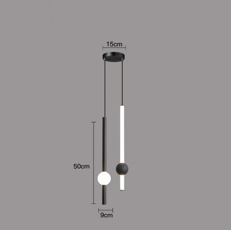 Modern Round Ball LED Pendant Light