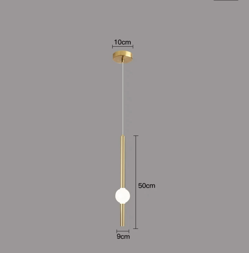 Modern Round Ball LED Pendant Light